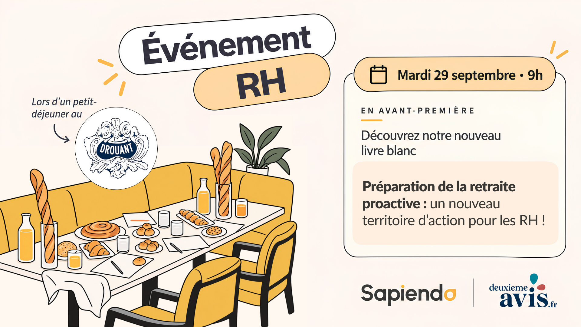 RH : rendez-vous le 29/09 chez Drouant !